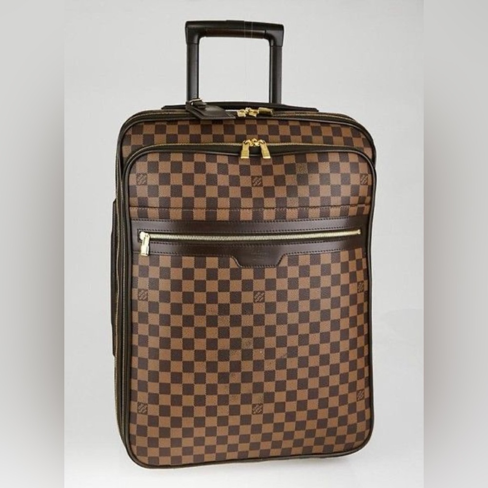 Louis Vuitton Pegase 55 Damier Ebene Suitcase